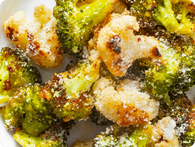 Roasted Broccoli and Cauliflower Image